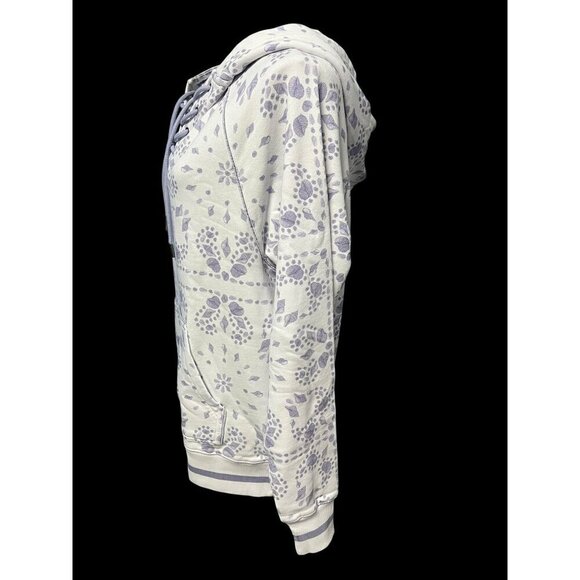 SER.O.YA FOSTER PULLOVER HOODIE UNISEX SM BLUE WHITE GORPCORE OUTDOORSY - Picture 5 of 7